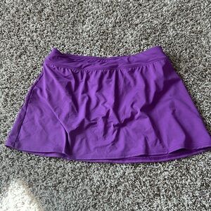 Lands’ End Swim Skirt purple size 8